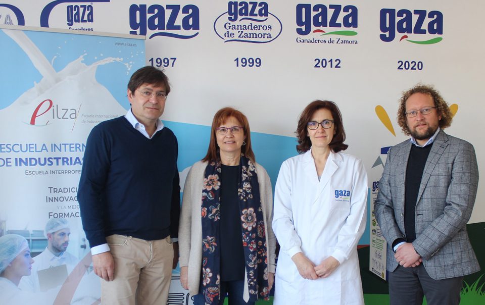 Leche GAZA dona varios equipos de laboratorio para la Escuela Internacional de Industrias Lácteas